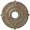Ekena Millwork Attica Ceiling Medallion (Fits Canopies up to 5"), 18"OD x 4"ID x 5/8"P, Gobi Desert Crackle CM18ATGDC - alternate 1